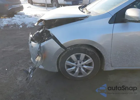 2016 Toyota Corolla Le z USA, uszkodzony, nr VIN 2T1BURHE3GC600755